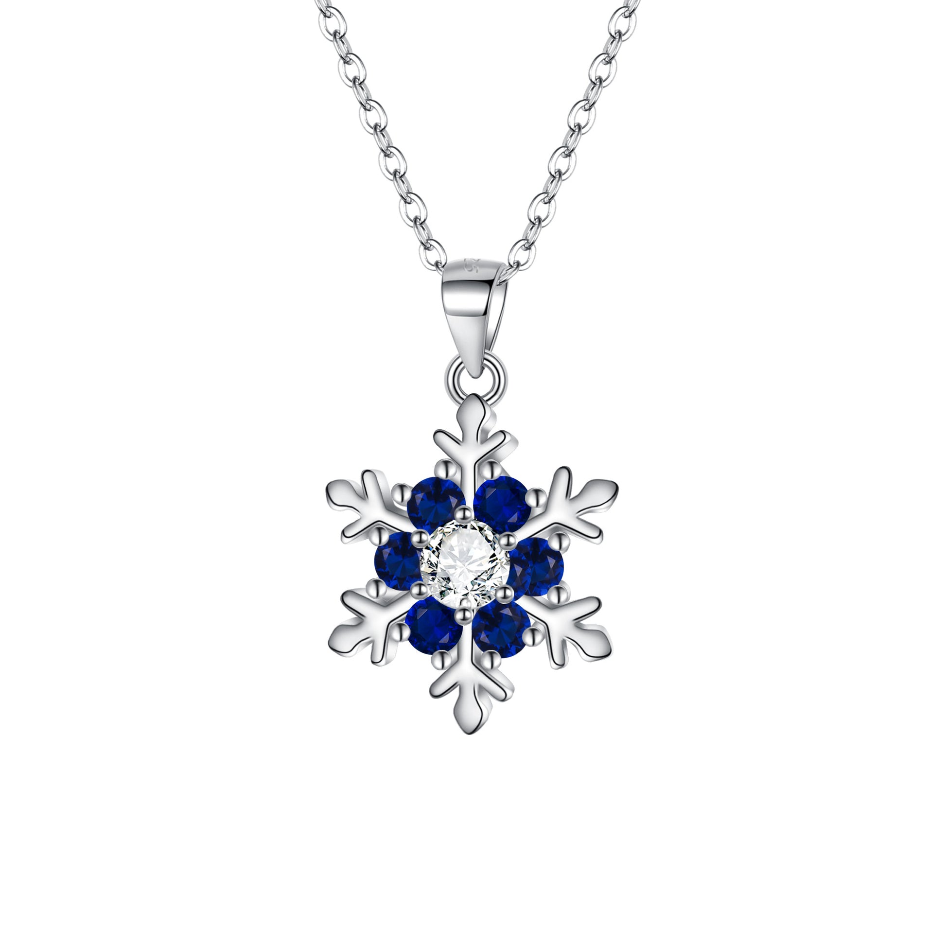 Pendants Edelweiss Snow Flake Globe 925 Sterling Silver Fine Jewelry  Accessories Fit Necklace Luxury Trendy Gift For Women Men